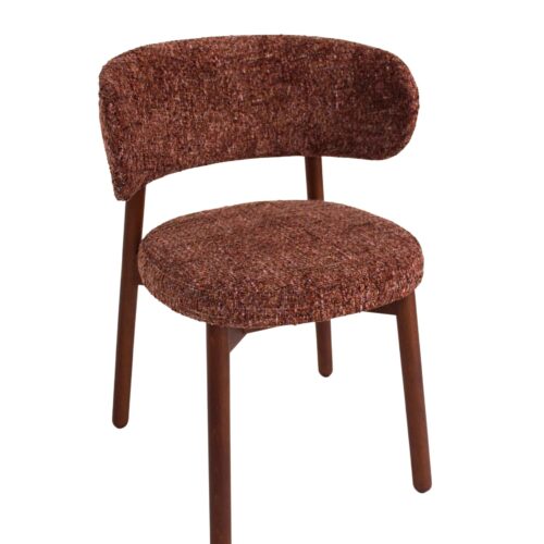 COCO DINING CHAIR WALNUT FRAME, £100 X 9 In Stock